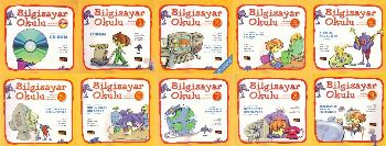 Bilgisayar Okulu Seti (10 Kitap+1 CD)