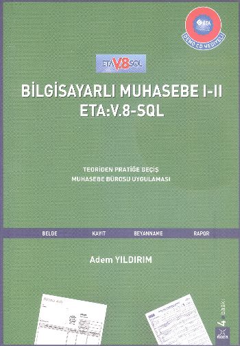 Bilgisayarlı Muhasebe I-II ETA : V.8-SQL Adem Yıldırım