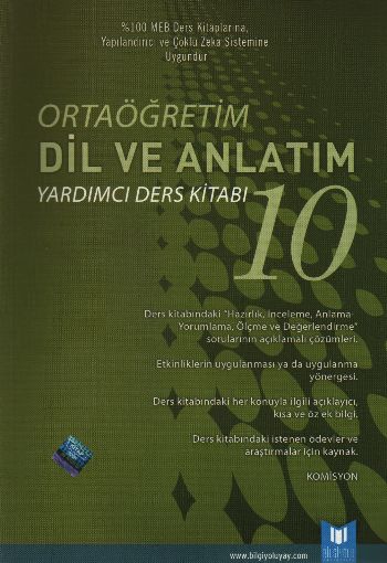 Bilgiyolu 10. Sınıf Dil ve Anlatım (Yardımcı Ders Kitabı)