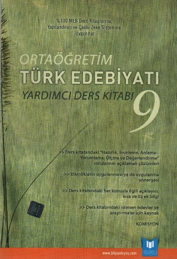 Bilgiyolu 9. Sınıf Türk Edebiyatı (Yardımcı Ders Kitabı)