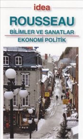 Bilimler ve Sanatlar - Ekonomi Politik Cep Boy Jean-Jacques Rousseau