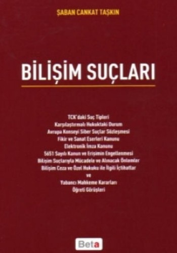 Bilişim Suçları %17 indirimli Şaban Cankat Taşkın