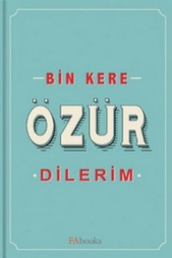 Bin Kere Özür Dilerim