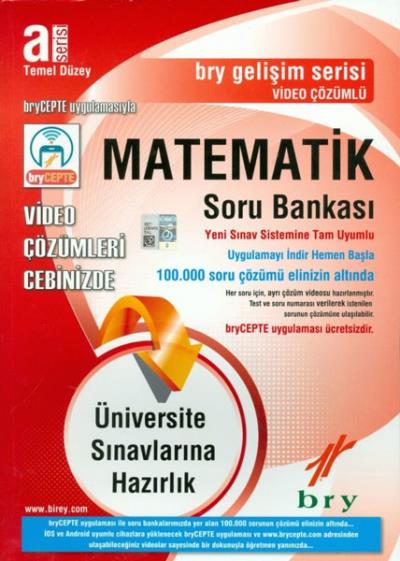 Birey A Serisi Matematik Video Çözümlü Temel Düzey Soru Bankası Gelişi