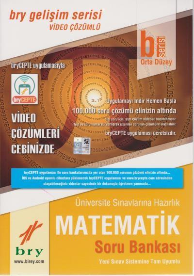 Birey B Serisi - Orta Düzey Matematik Soru Bankası Birey Eğitim Yayınc