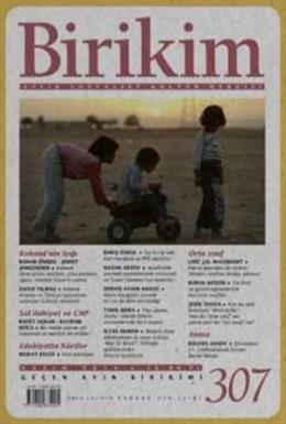 Birikim Aylık Sosyalist Kültür Dergisi Sayı: 307 - Kasım 2014