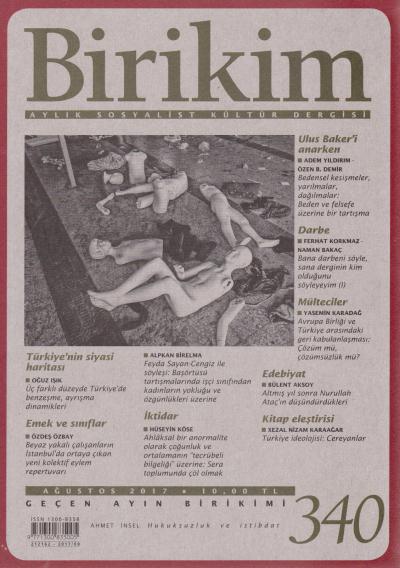 Birikim Aylık Sosyalist Kültür Dergisi