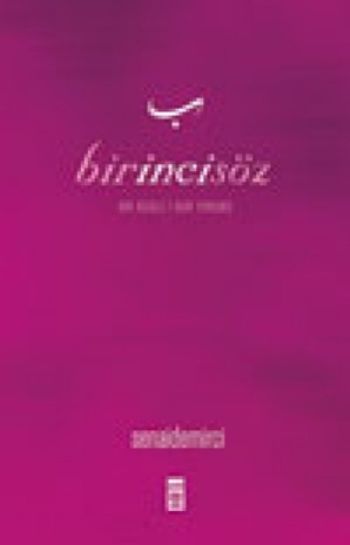 Birinci Söz %17 indirimli Senai Demirci Birinci Söz %17 indirimli Senai Demirci