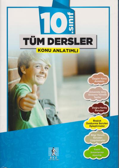 BKD Yayınları 10. Sınıf Tüm Dersler Konu Anlatımlı İhsan Güvercin