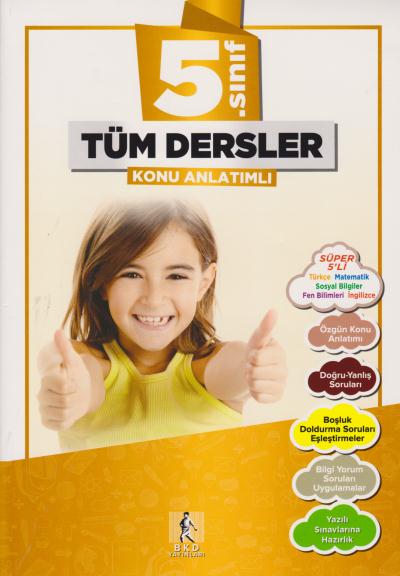 BKD Yayınları 5.Sınıf Tüm Dersler Konu Anlatımlı Kolektif