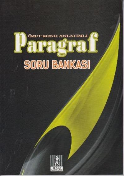 BKD Paragraf Özet Konu Anlatımlı Soru Bankası