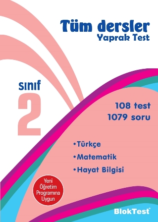 Bloktest 2.Sınıf Tüm Dersler Yaprak Test