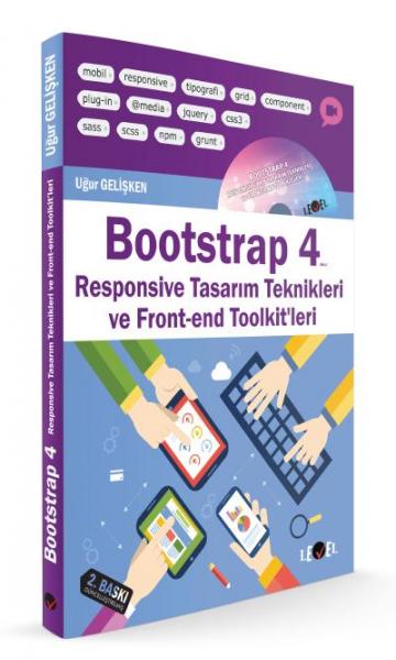 Bootstrap 4 Responsive Tasarım Teknikleri ve Front-end Toolkitleri Cd Hediyeli