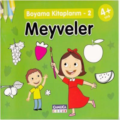 Boyama Kitaplarım-3 Meyveler 4+Yaş