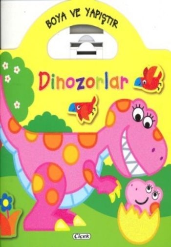 Boyama ve Yapıştır Dinozorlar (Sarı) Boyama ve Yapıştır Dinozorlar (Sarı)