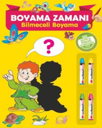 Boyama Zamanı Bilmeceli Boyama