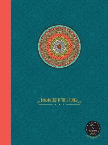 Boyamalı Süresiz Ajanda-Not Defteri Arif Pamuk