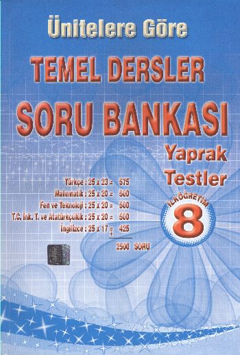 Buhan 8. Sınıf Temel Dersler Soru Bankası