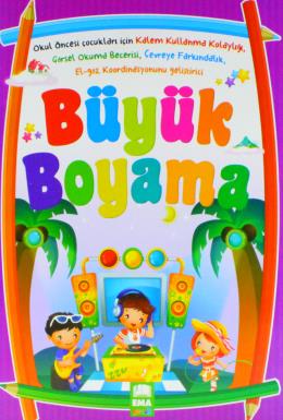 Büyük Boyama (8 Kitap)