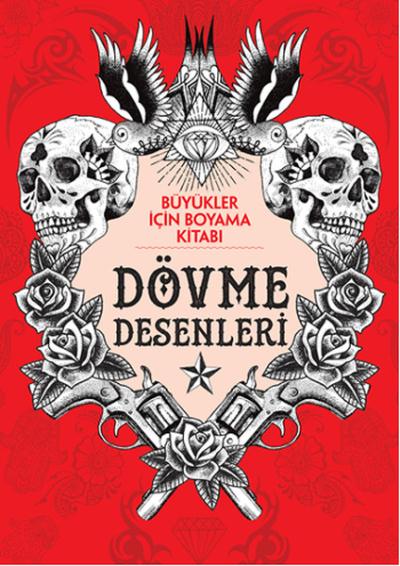 Büyükler İçin Boyama Kitabı Dövme Desenleri