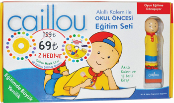 Caillou Konuşan Kalemli Eğitim Seti Kolektif