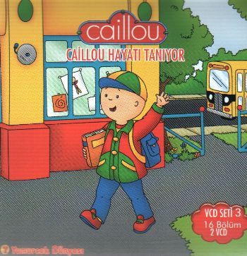 Caillou VCD Seti-3: Caillou Hayatı Tanıyor %17 indirimli