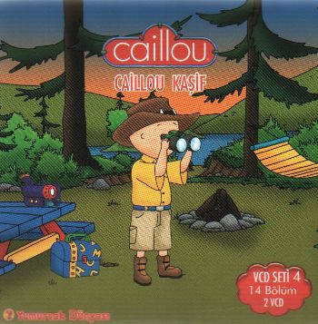 Caillou VCD Seti-4: Caillou Kaşif %17 indirimli