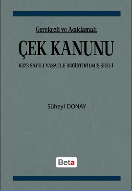 Çek Kanunu (Ciltli)