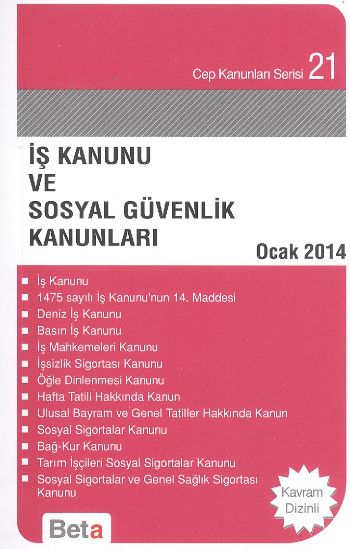 Cep-21: İş Kanunu ve Sosyal Güvenlik Kanunları %17 indirimli