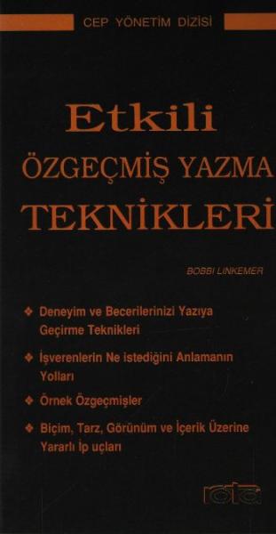 Cep Yönetim Dizisi-07: Etkili Özgeçmiş Yazma Teknikleri %17 indirimli 