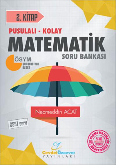 Cevdetözsever Matematik 2 Pusulalı Kolay Soru Bankası Necmeddin Acat