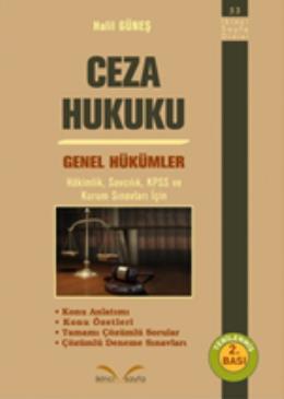 Ceza Hukuku - Genel Hükümler