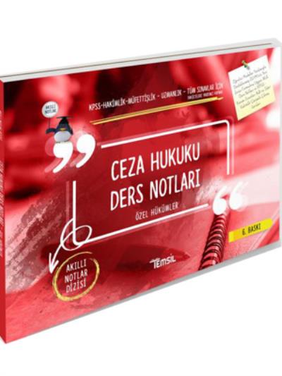 Ceza Hukuku Özel Hükümler Ders Notları Temsil Kitap Komisyon