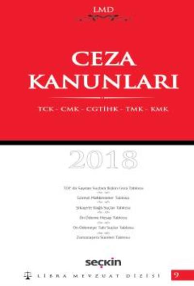 Ceza Kanunları-Libra Mevzuat Dizisi-9 Ciltli