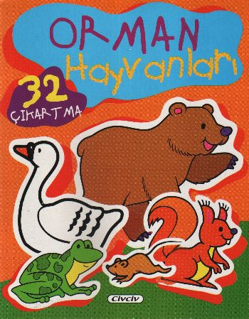 Çıkartmalı Hayvanlar: Orman Hayvanları %20 indirimli Çıkartmalı Hayvanlar: Orman Hayvanları %20 indirimli