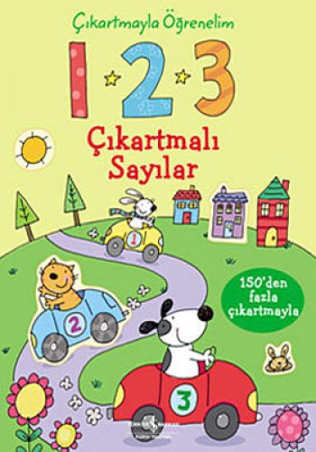 Çıkartmayla Öğrenelim: 1-2-3 Çıkartmalı Sayılar %30 indirimli S.Lamb-C