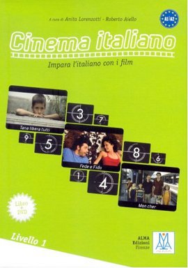 Cinema Italiano 1 (Kitap+DVD) Filmlerle İtalyanca-Temel Seviye A1-A2 I