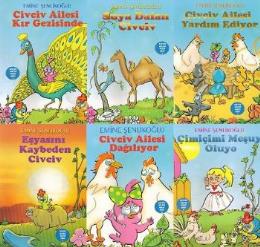Civciv Ailesi Mavi Seri (6 Kitap)