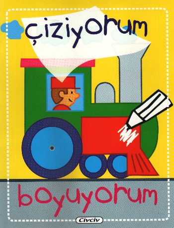 Çiziyorum Boyuyorum: Lokomotif