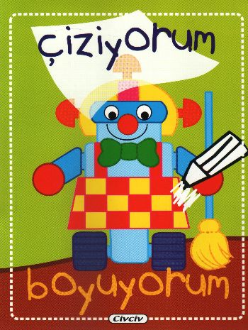 Çiziyorum Boyuyorum: Robot