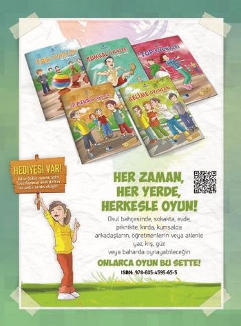 Çocuk Oyunları Seti 5 Kitap %17 indirimli Erol Erdoğan