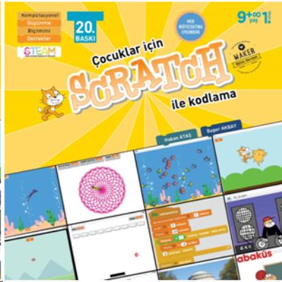 Çocuklar İçin Scratch İle Kodlama 9+ Yaş 1. Kitap