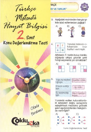 Çoklu Zeka 2. Sınıf Tüm Dersler Yaprak Testler