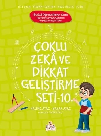 Çoklu Zeka ve Dikkat Geliştirme Seti 10 Kitap Halime Ataç-Başar Ataç