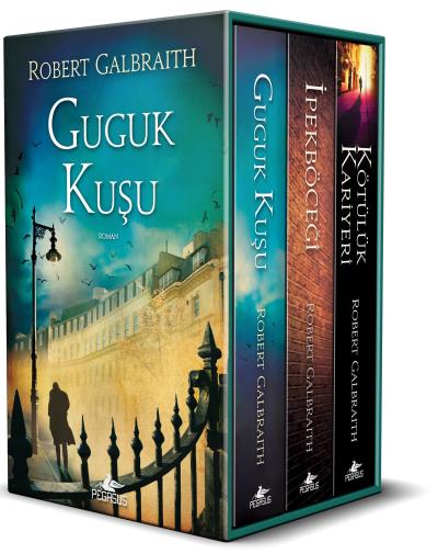 Cormoran Strike Kutulu Özel Set (3 Kitap) Robert Galbraith