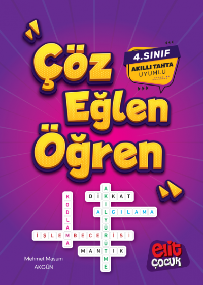 Elitçocuk 4. Sınıf Çöz Eğlen Öğren