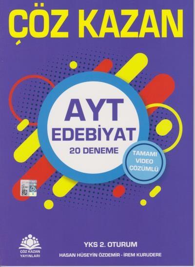 Çöz Kazan AYT Edebiyat Tamamı Video Çözümlü 20 Deneme 2. Oturum Hasan 