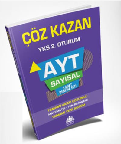 Çöz Kazan YKS AYT 2.Oturum Sayısal 5 Adet Deneme Seti Kolektif