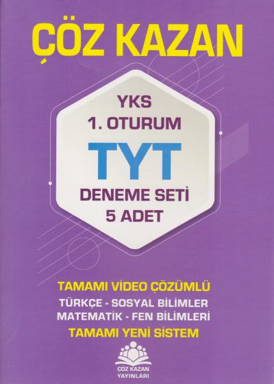 Çöz Kazan YKS-TYT Deneme Seti 5'li 1. Oturum