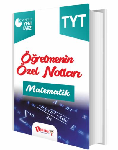 Dahi Adam YKS TYT Öğretmenin Özel Notları Matematik Konu Anlatımı Kole